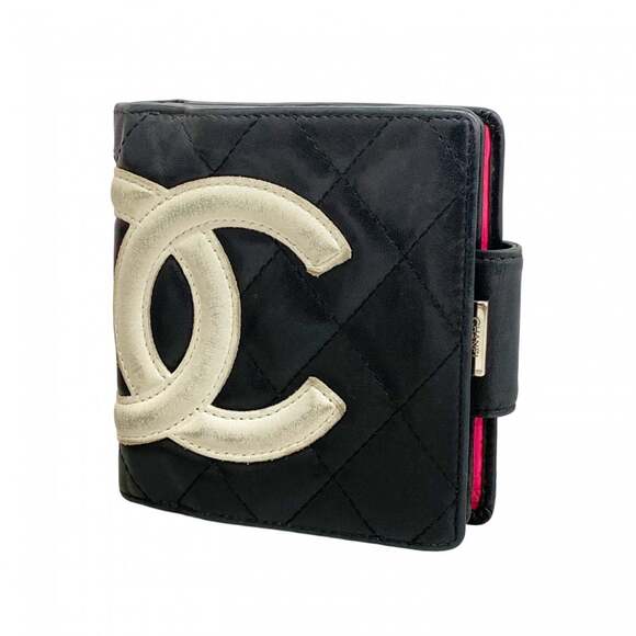 CHANEL Accessories - Chanel Cambon Lambskin Wallet, Black, Women's